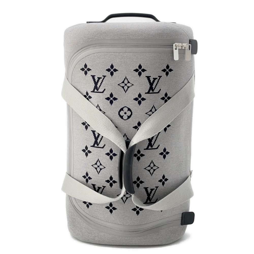 LOUIS VUITTON Horizon software GrisM20129 Monogramãƒ»Jacquard Knit Size 2R55
