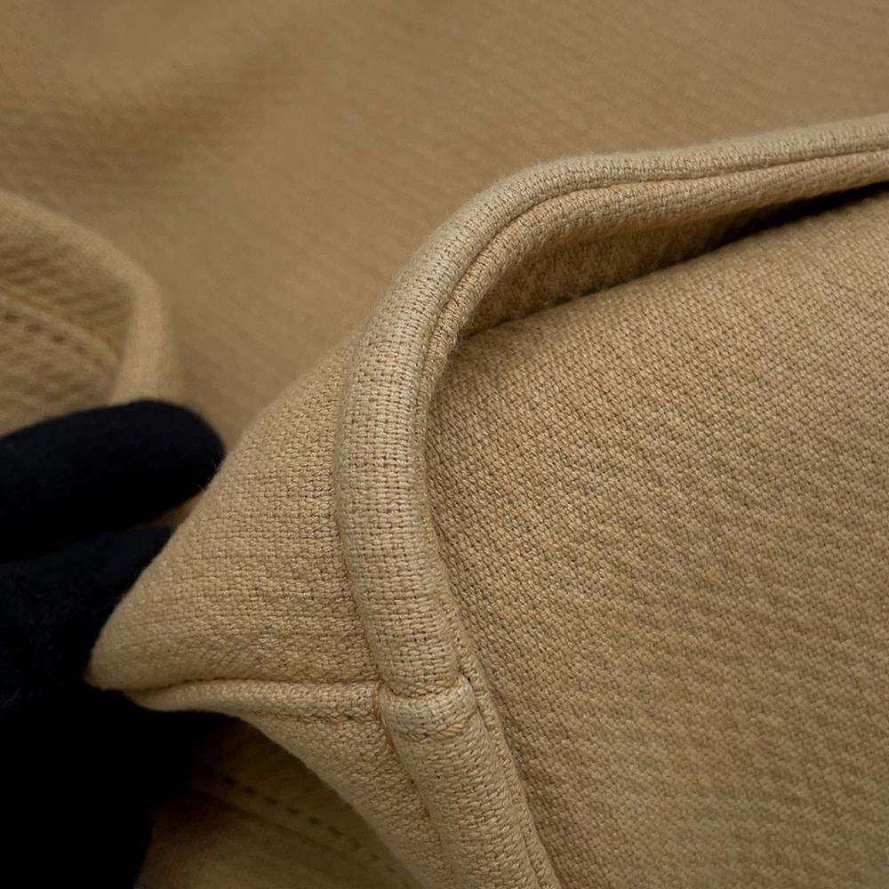 CHANEL Deauville 2way tote BeigeA67001 Canvas Size Medium