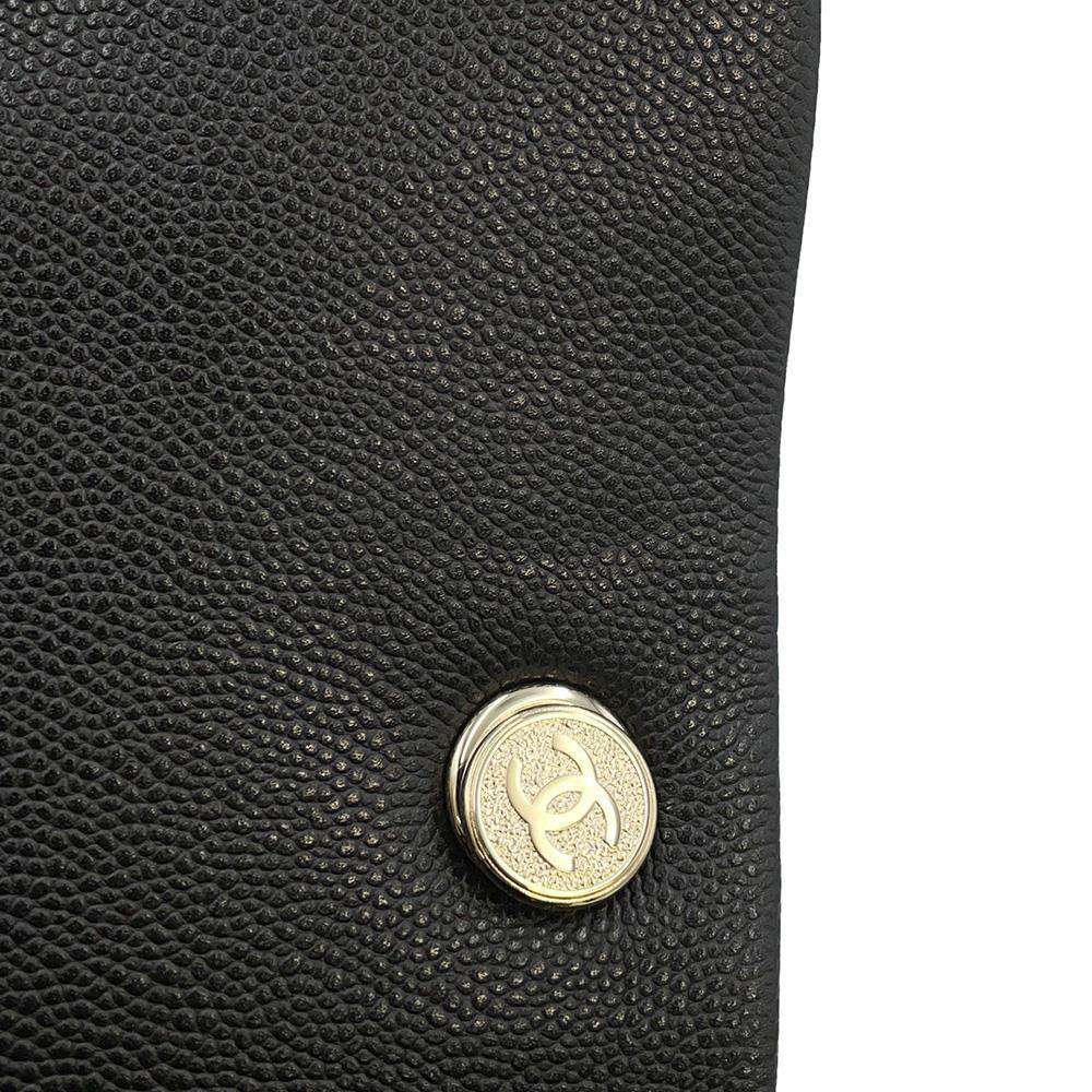 CHANEL Matelasse Backpack BlackAS4399 Caviar Leather Size Small