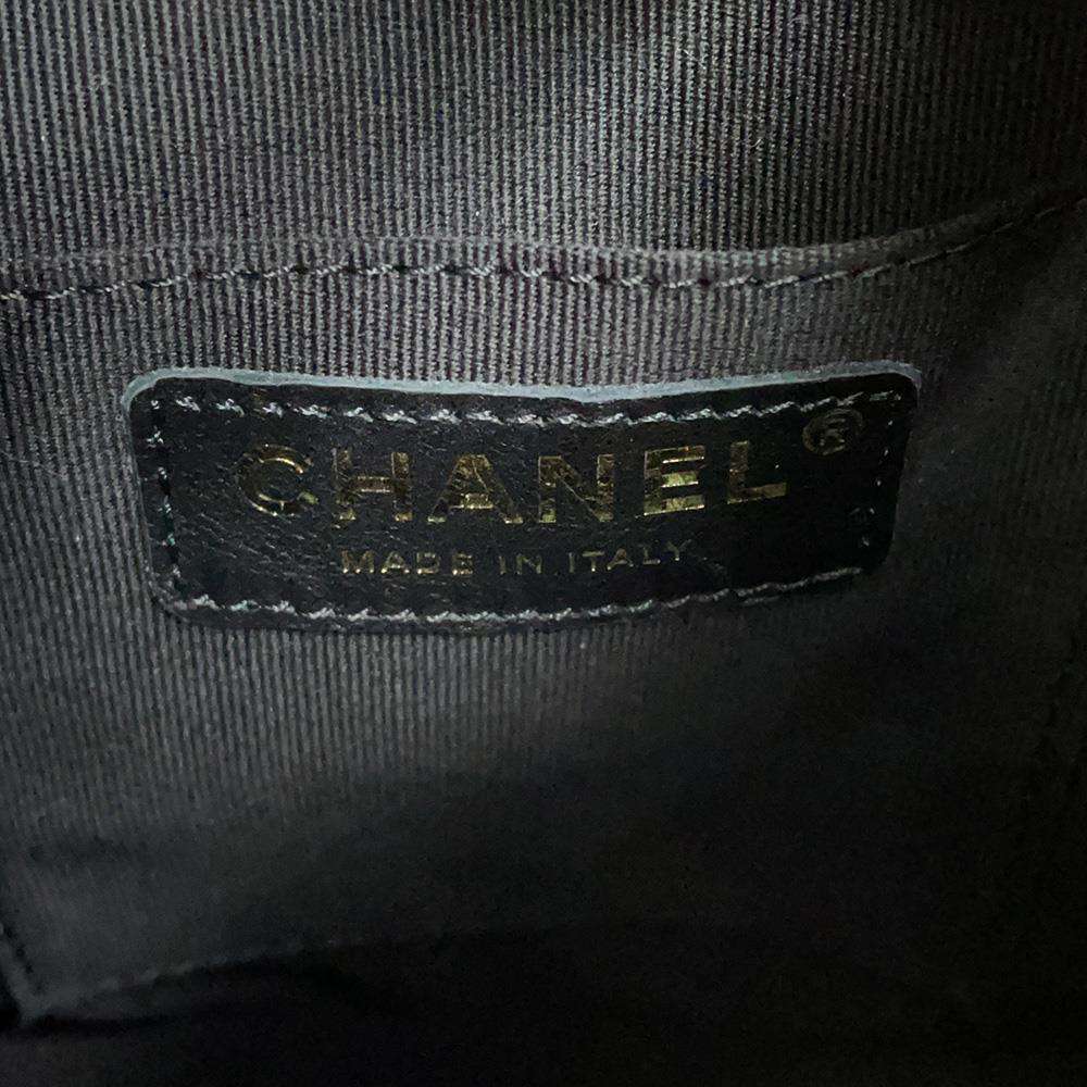 CHANEL Matelasse Backpack BlackAS4399 Caviar Leather Size Small
