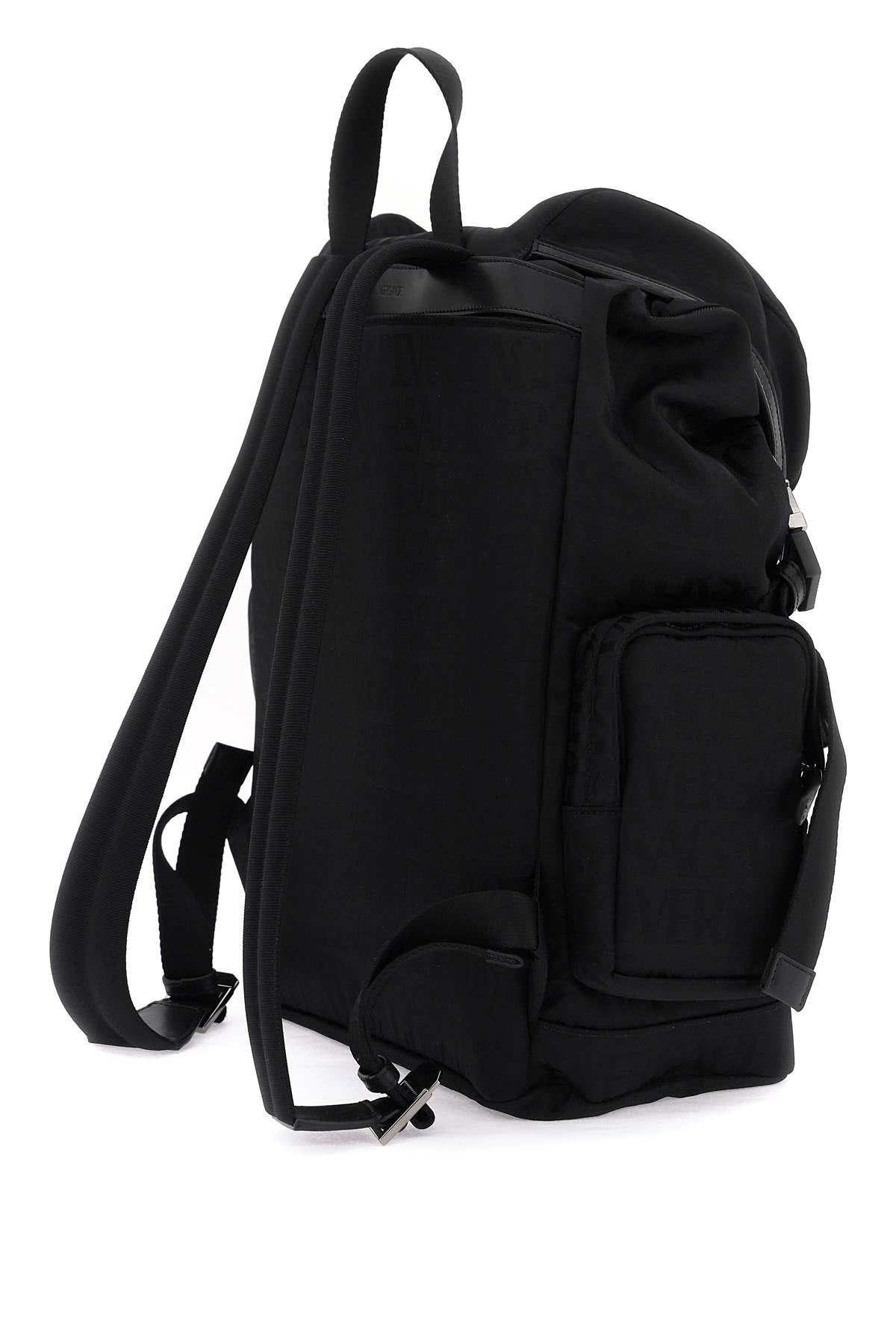 Versace Versace Allover Neo Nylon Backpack Men
