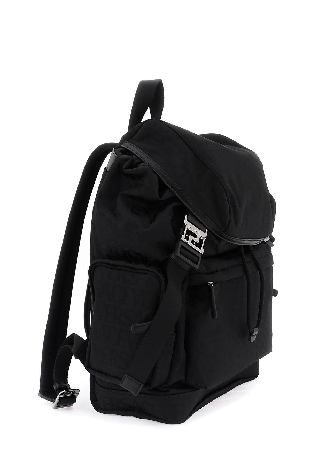 Versace Versace Allover Neo Nylon Backpack Men