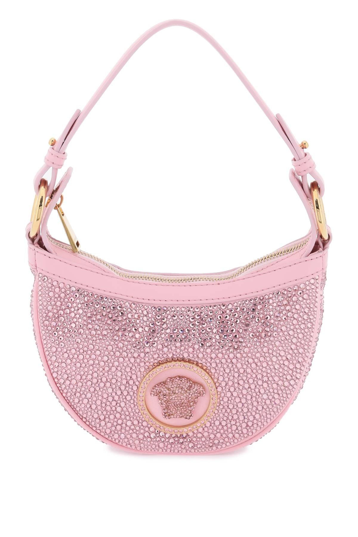 REPEAT MINI HOBO BAG WITH CRYSTALS