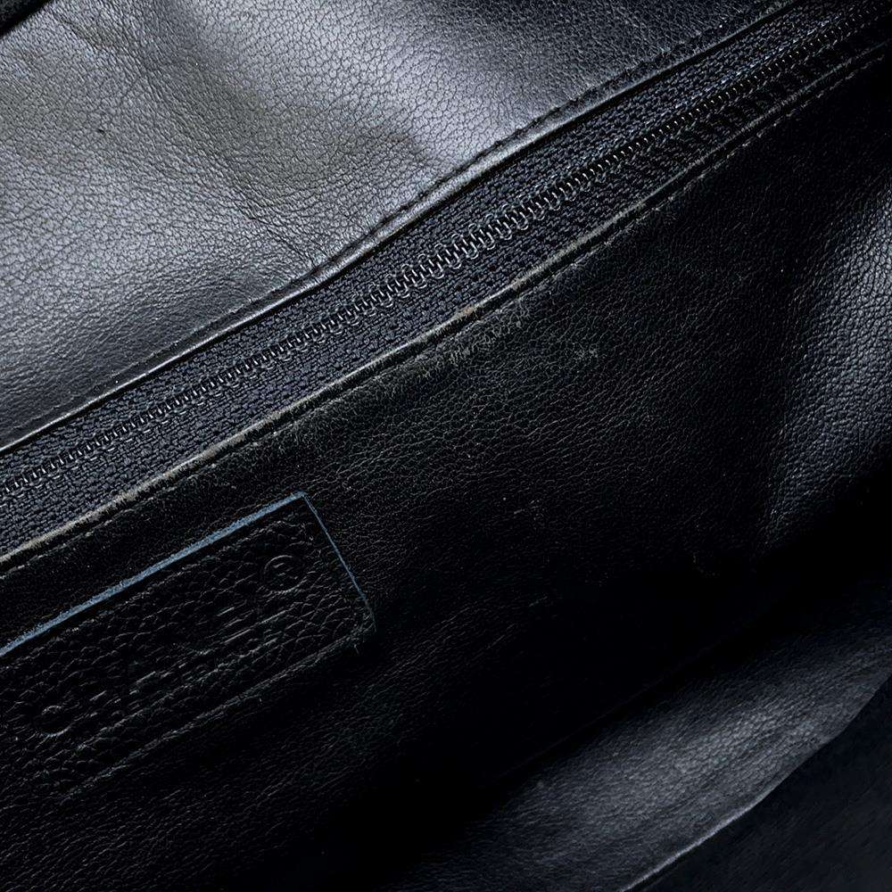 CHANEL Matelasse Bowling Bag BlackA15685 Caviar Leather