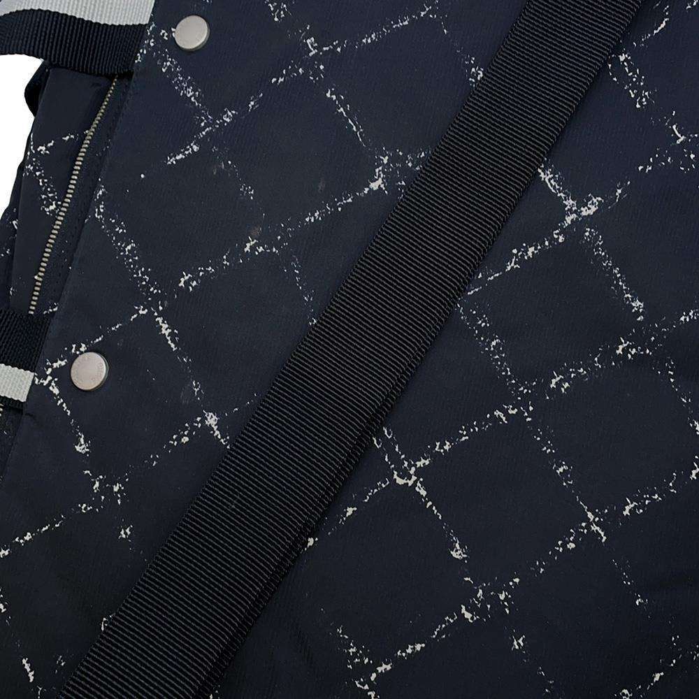 CHANEL Old Travel Line 2WAY Travel Bag Black Nylon