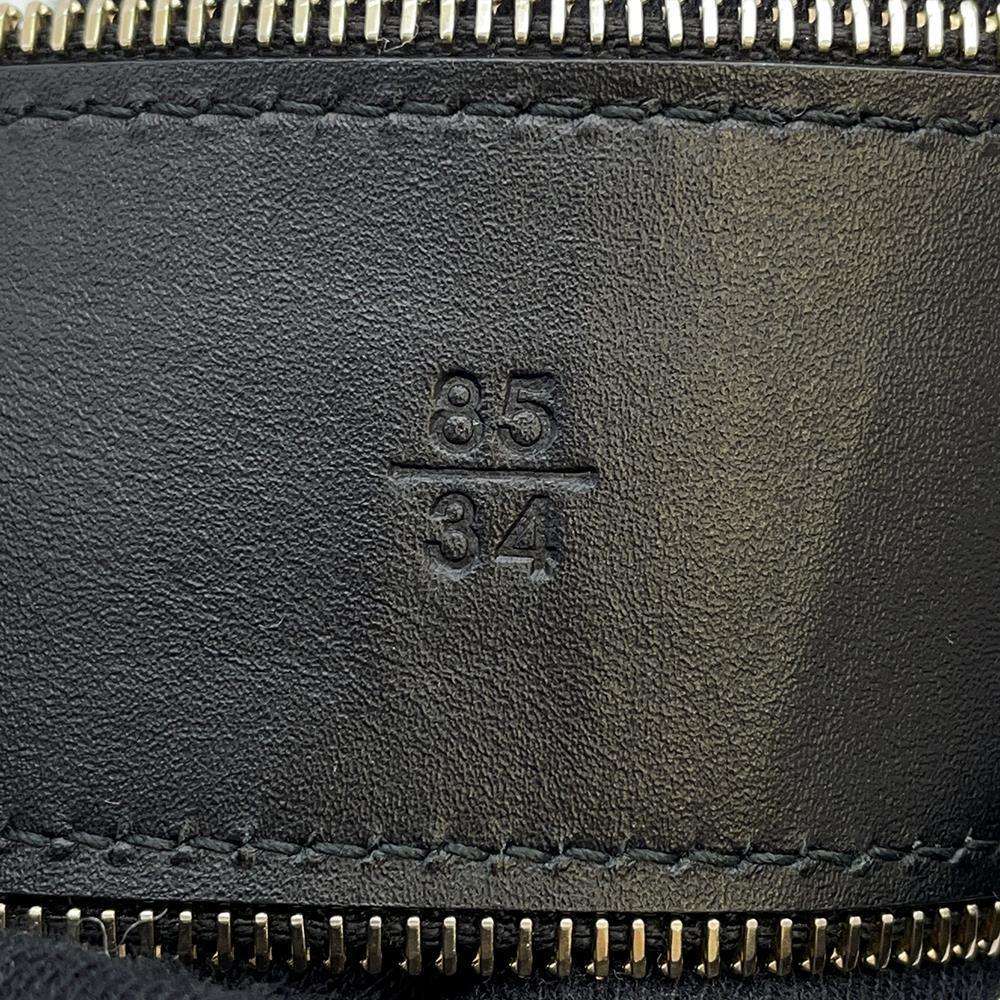 CHANEL Belt Black Lambskin Size 85