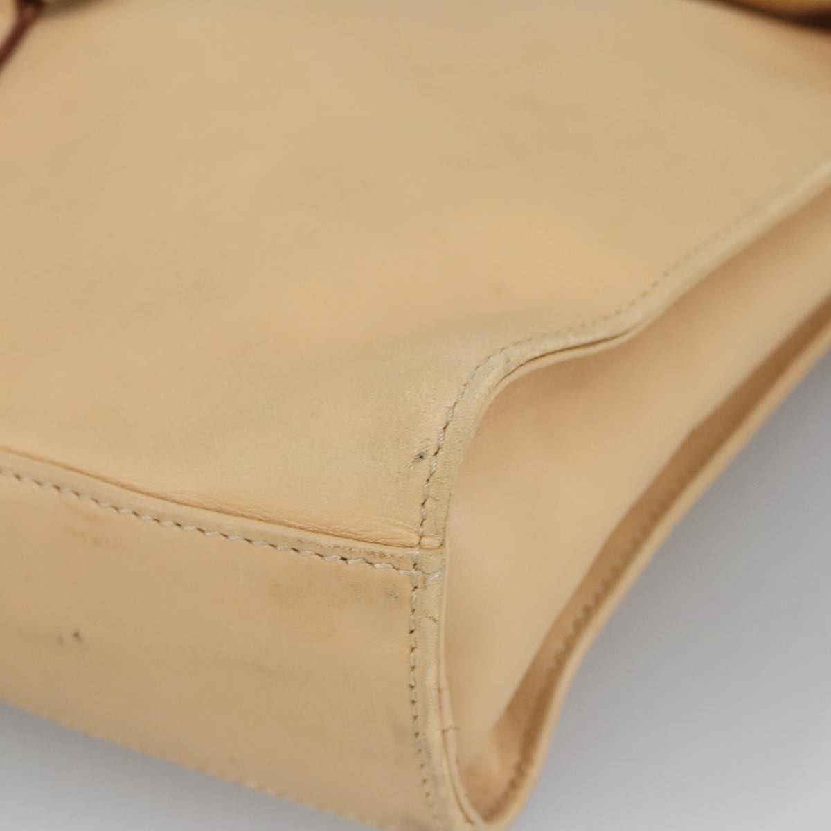 GUCCI Jackie Shoulder Bag Leather Beige 001 3734 101139