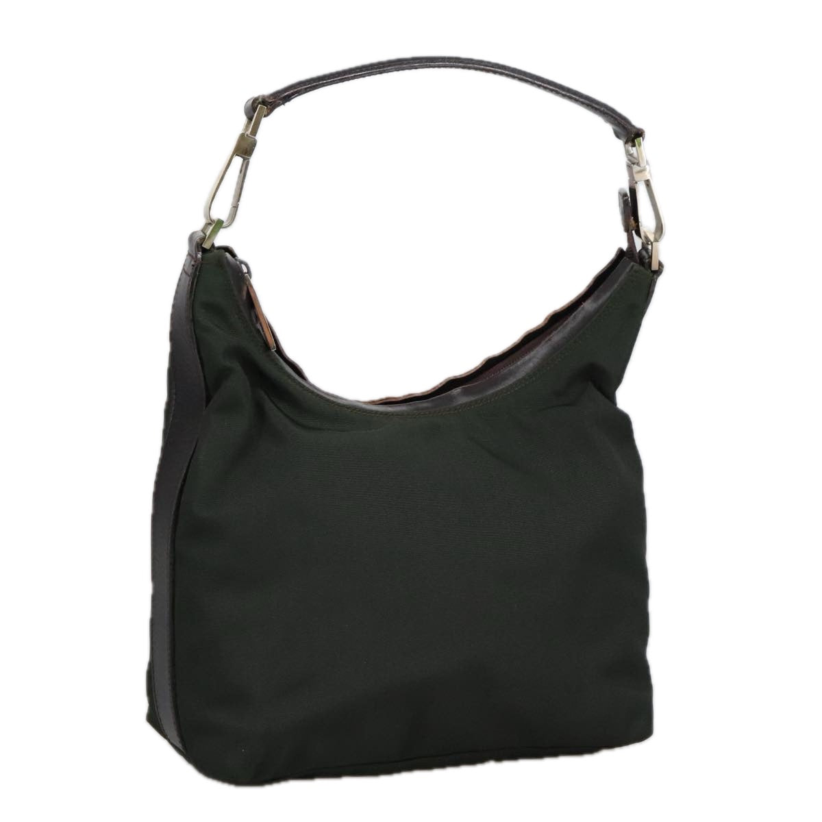 GUCCI Shoulder Bag Nylon Khaki 000 0602 3754 101148