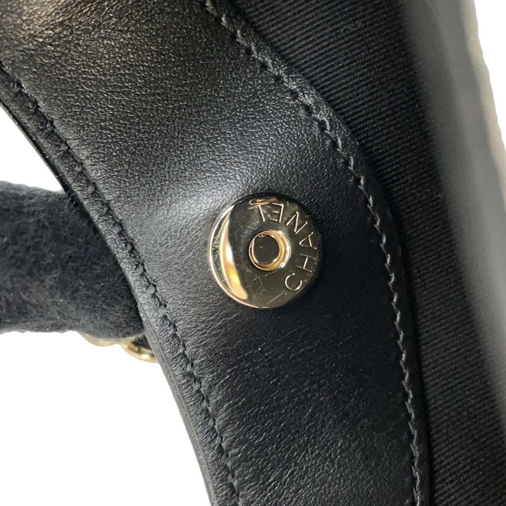 CHANEL CHANEL31 Shopping Bag BlackAP3656 Shiny Calf Leather Size Nano