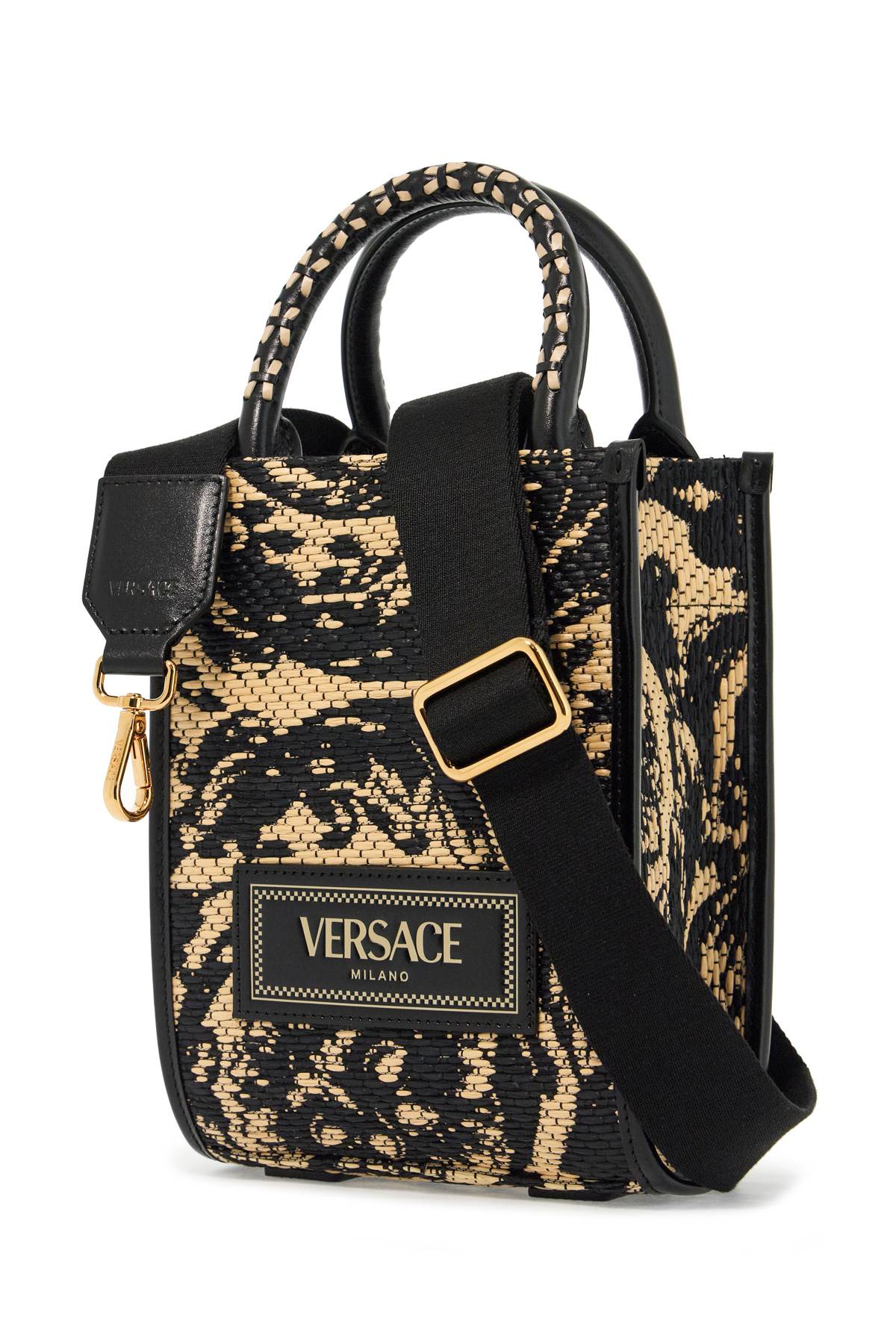 Versace Mini Athena Barocco Tote Bag Men