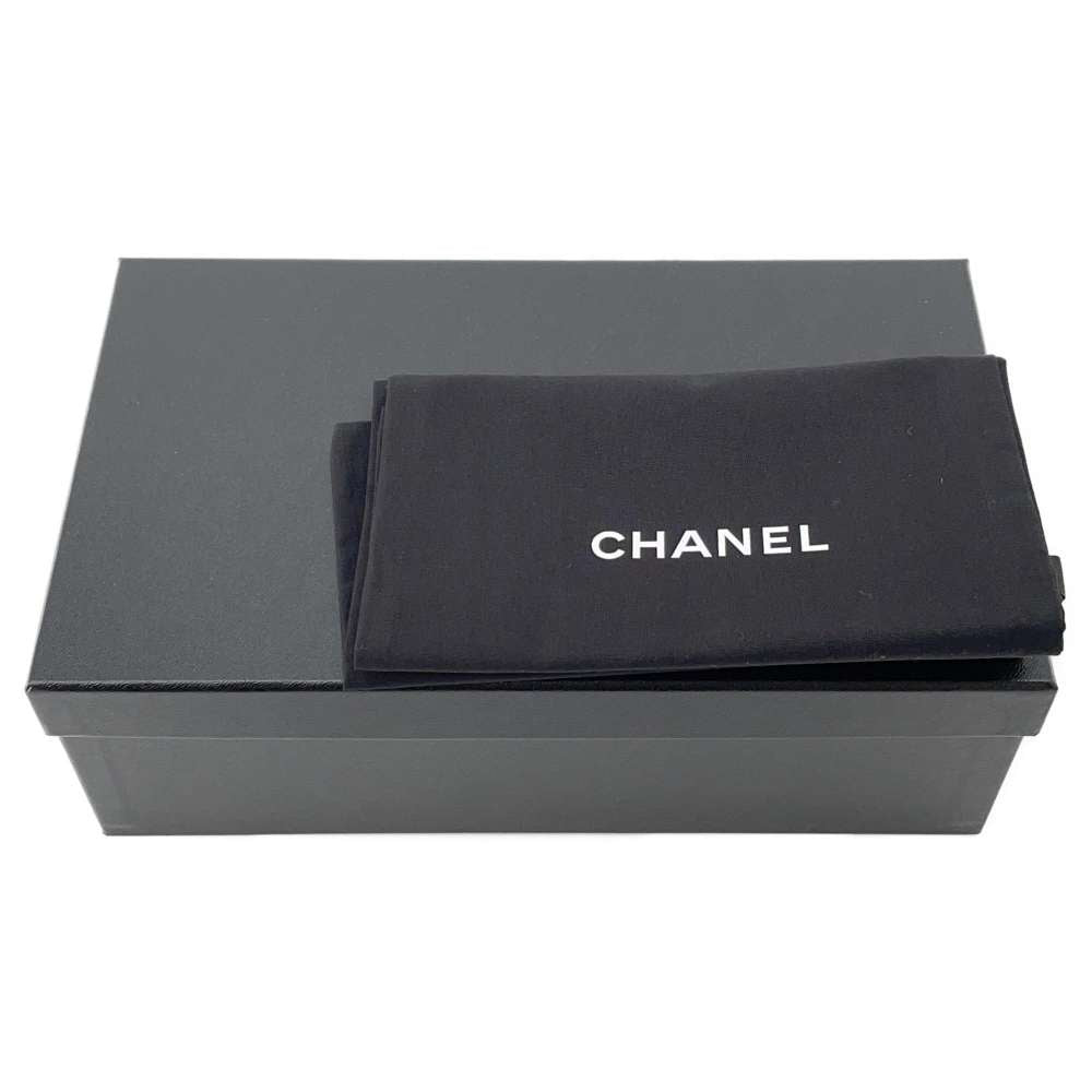 CHANEL Tweed ballet shoes Pink/BlackG02819 Tweed Size 36 1/2C