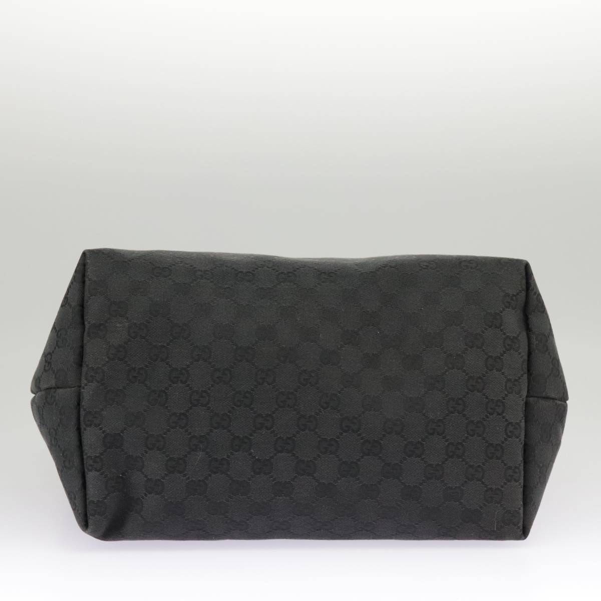 GUCCI GG Canvas Shoulder Bag Black 30501 101186
