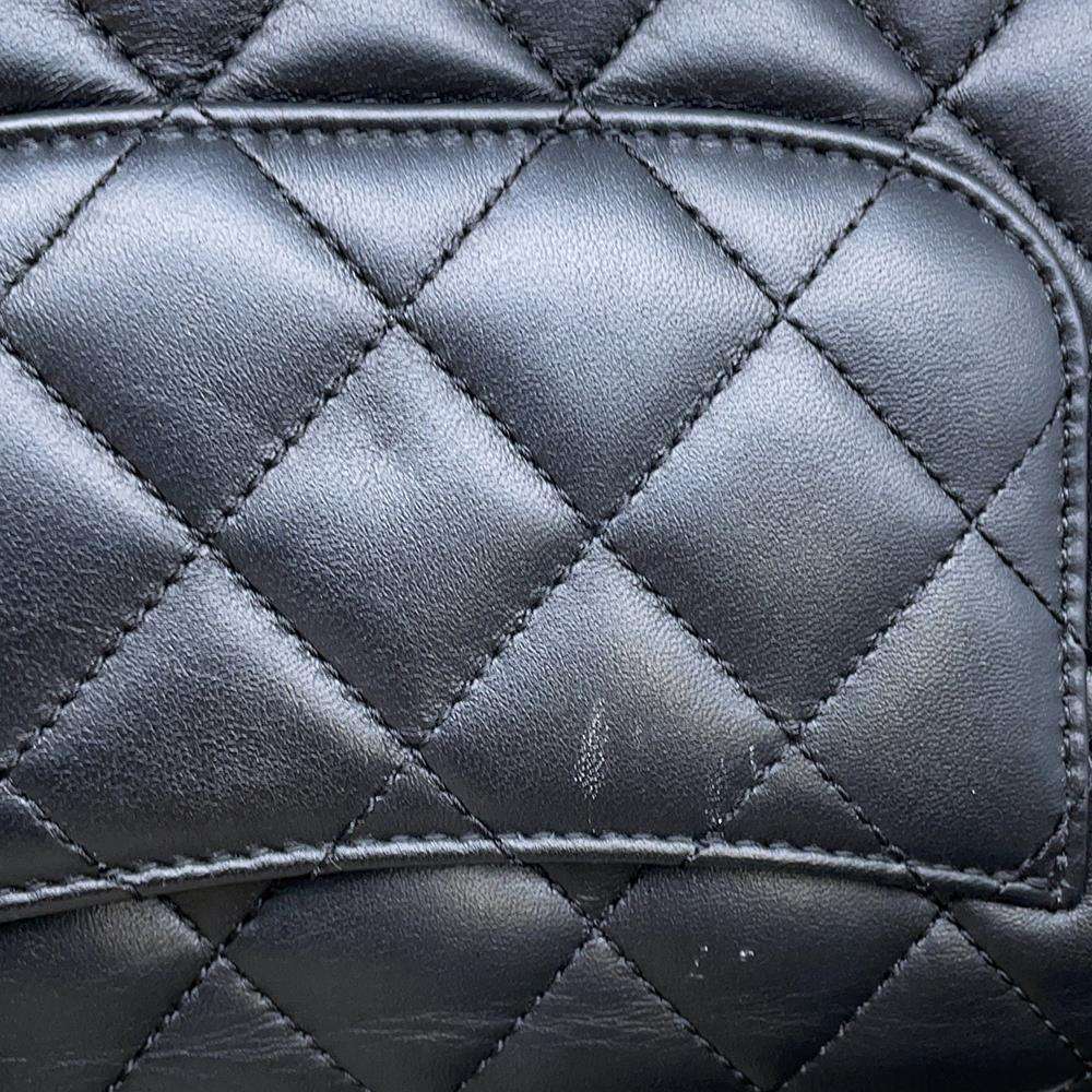 CHANEL Trendy CC Top Handle Mini Flap Bag BlackAS4654 Lambskin