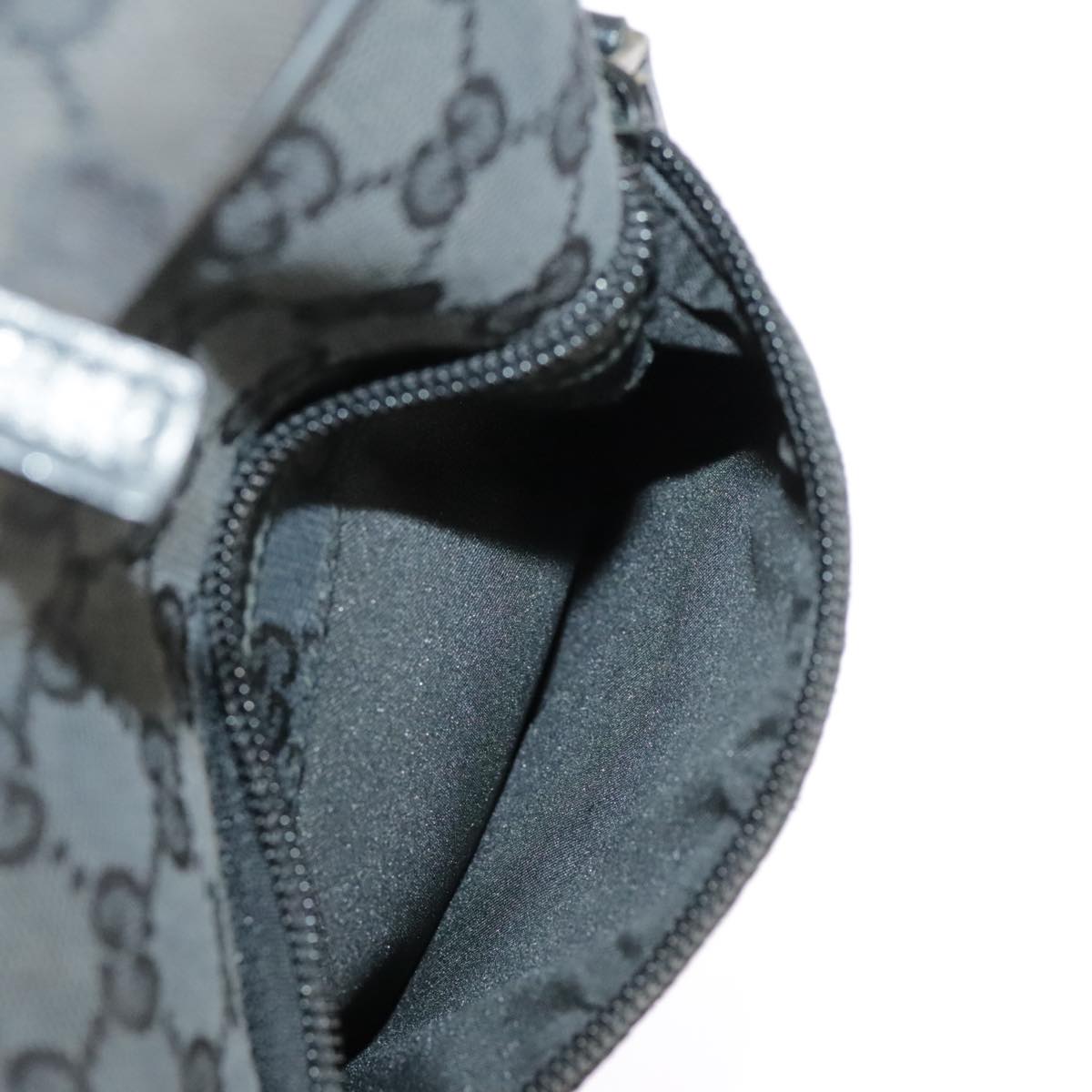 GUCCI GG Canvas Shoulder Bag Black 018 1612 101223