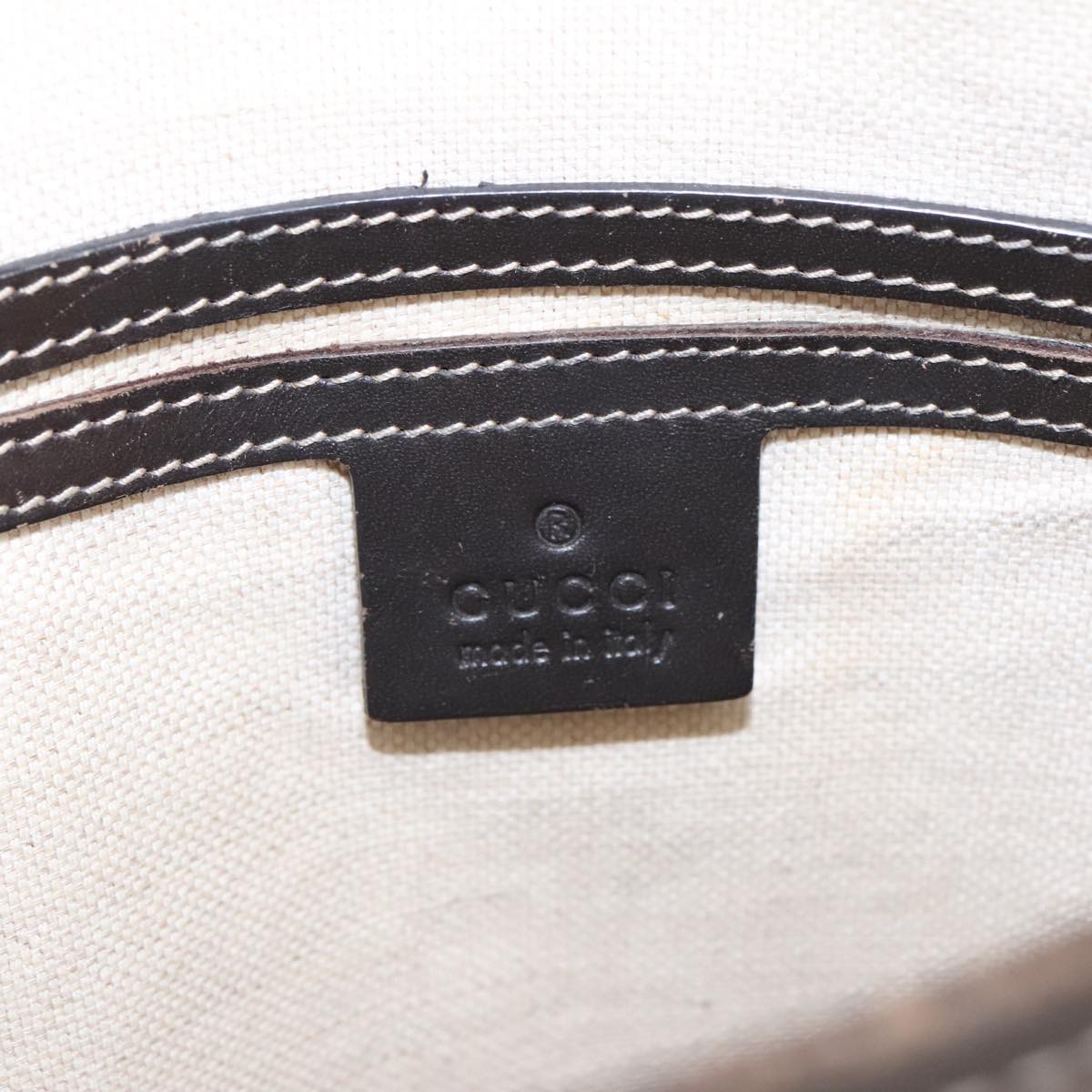 GUCCI GG Supreme Shoulder Bag PVC Beige 223666 101285