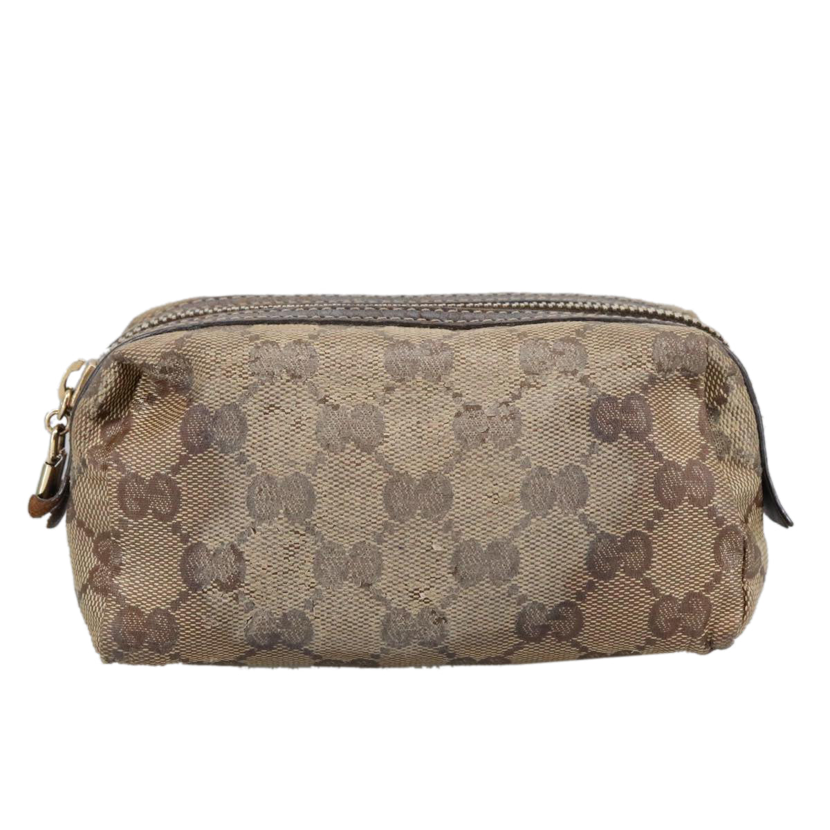 GUCCI GG Crystal Pouch Beige 115249 101306