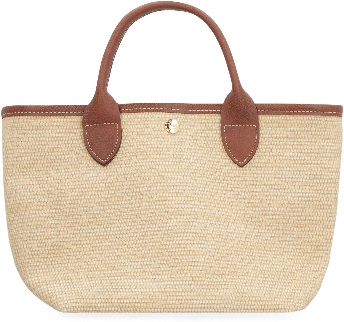 BROWN/BEIGE S LE PANIER BAG