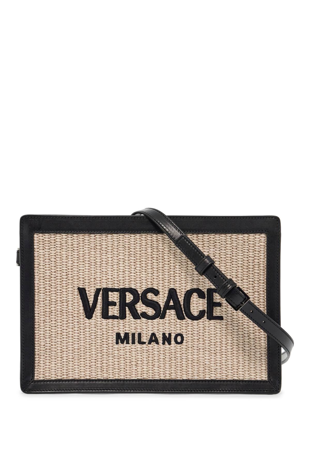 Versace Raffia Pouch For Men