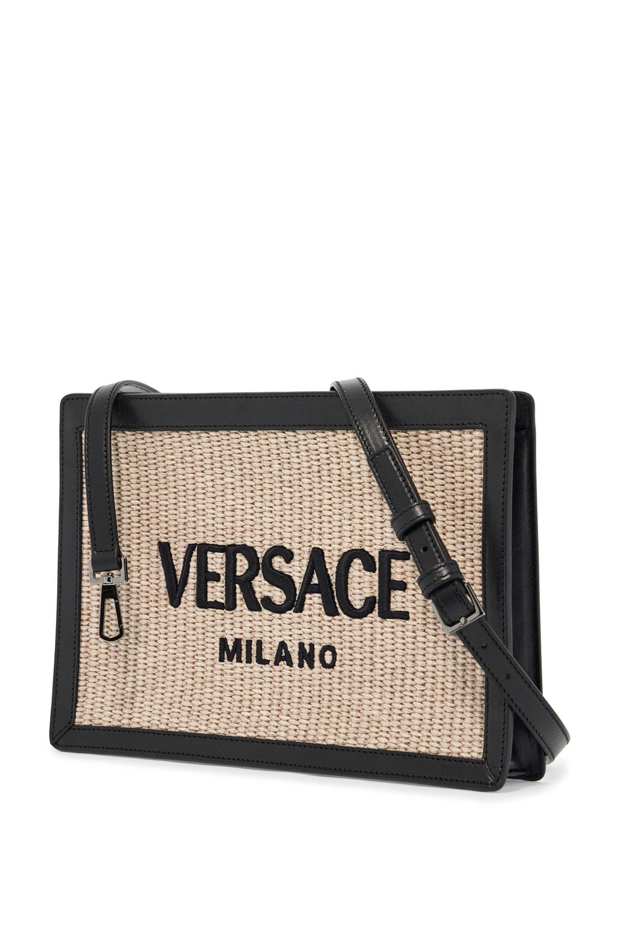 Versace Raffia Pouch For Men