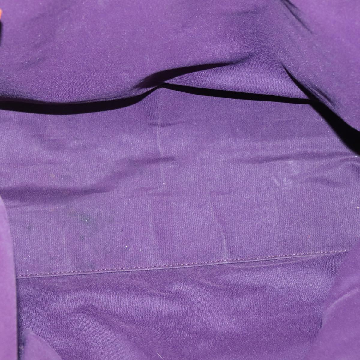 GUCCI GG Canvas Tote Bag Beige Purple 139260 102155