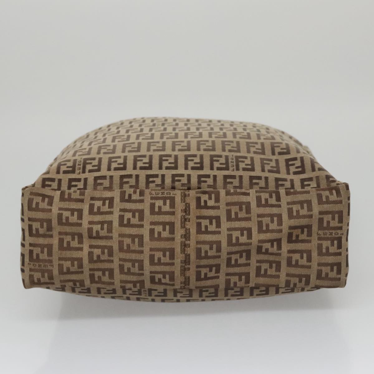 FENDI Zucchino Canvas Hand Bag Beige 103401