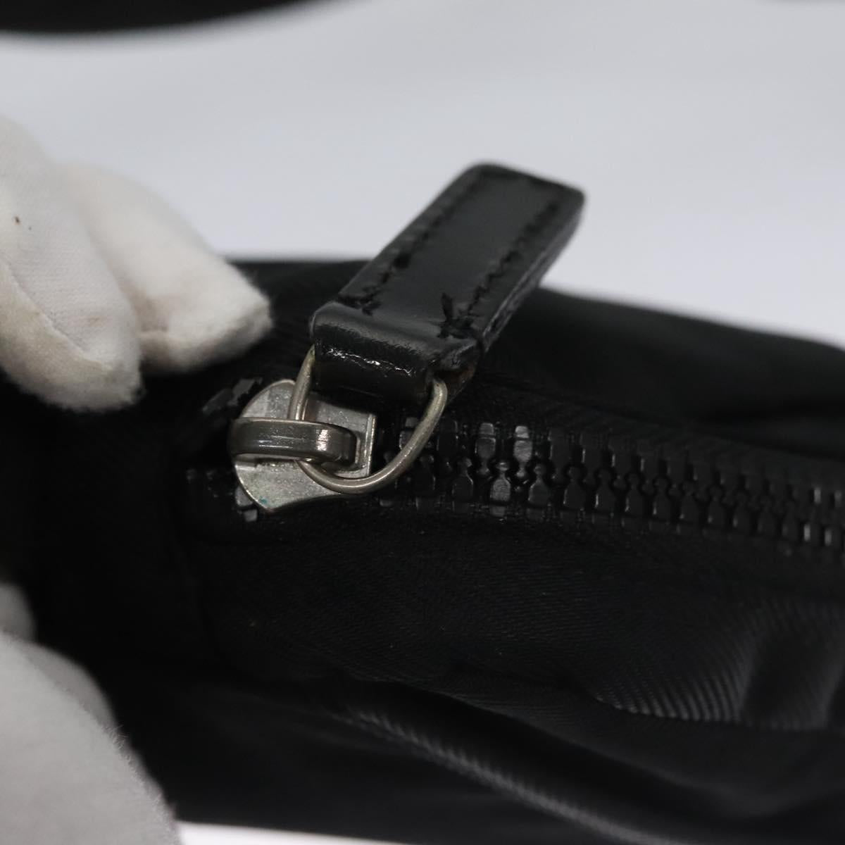 FENDI Shoulder Bag Nylon Black 105924