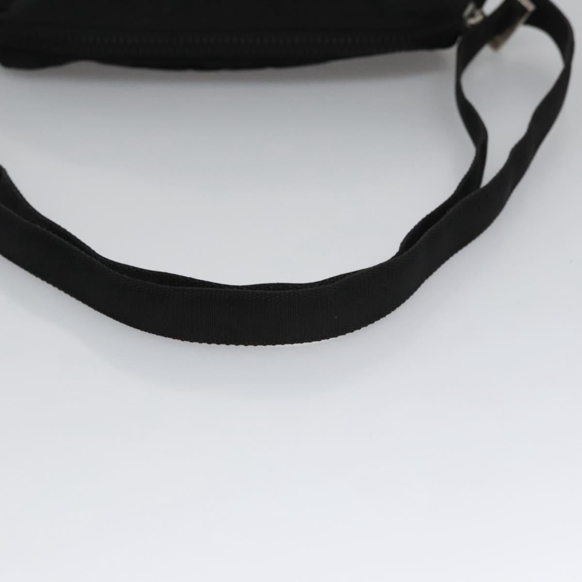 FENDI Shoulder Bag Nylon Black 105924