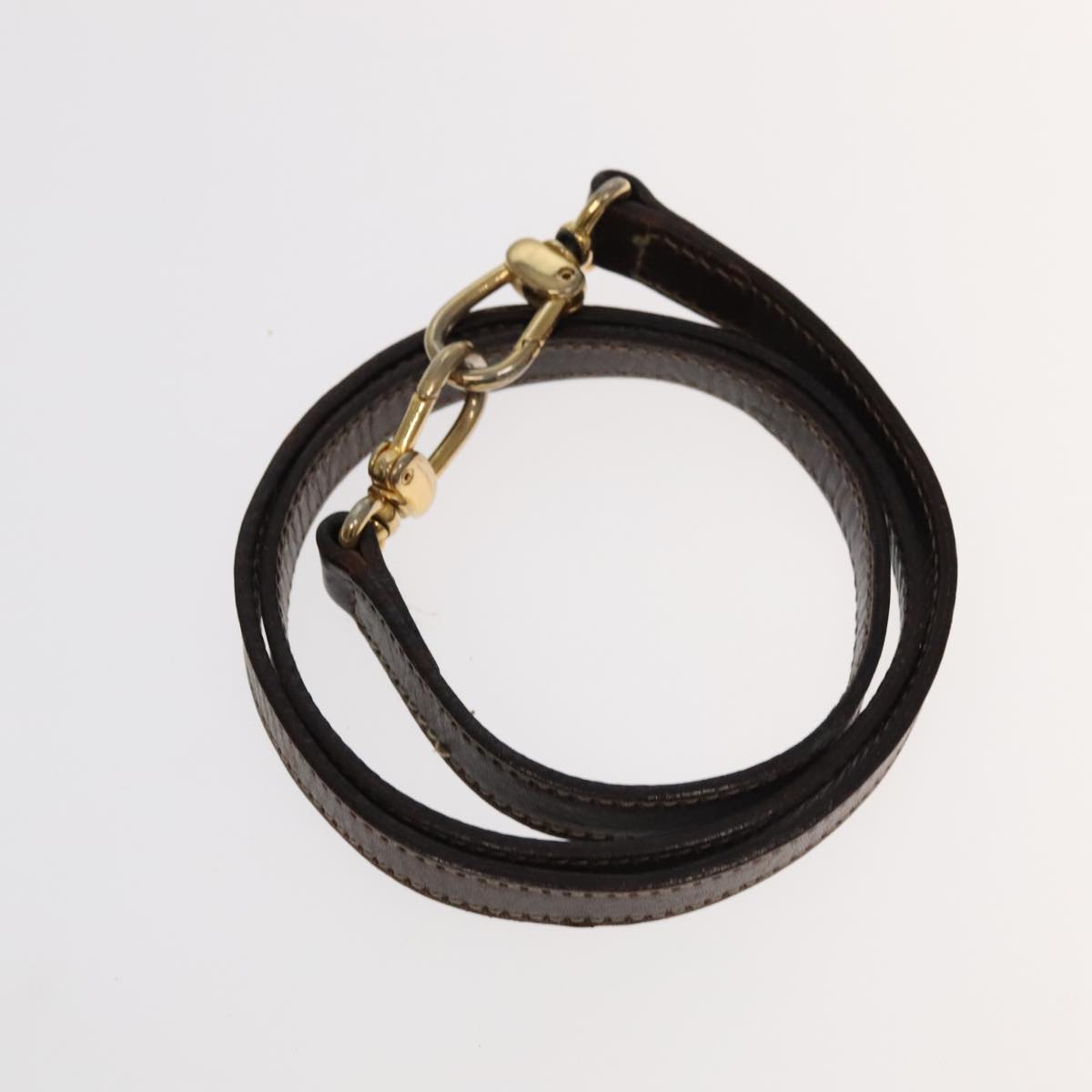 FENDI Zucca Canvas Hand Bag 2way Brown Black 106633