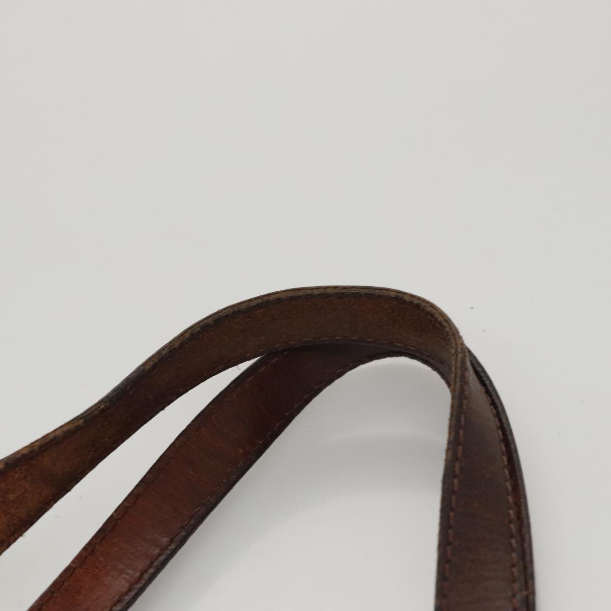 FENDI Zucchino Canvas Tote Bag Brown 108744