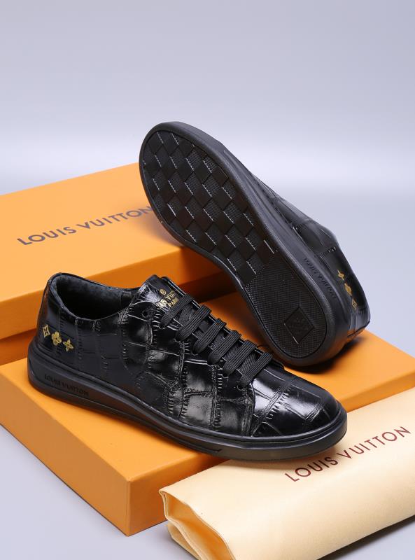 GLM - LUV Alligator Black Sneaker