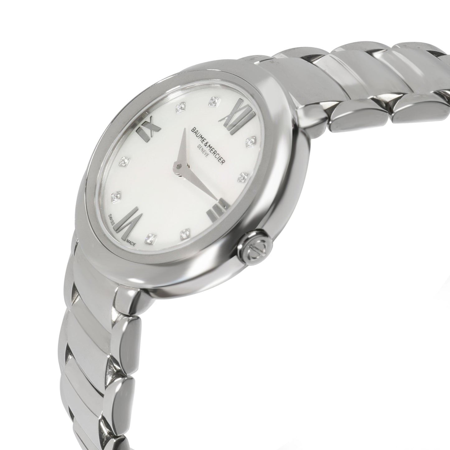BAUME & MERCIER Promesse MOA10158 Women's Watch in Stainless Steel
