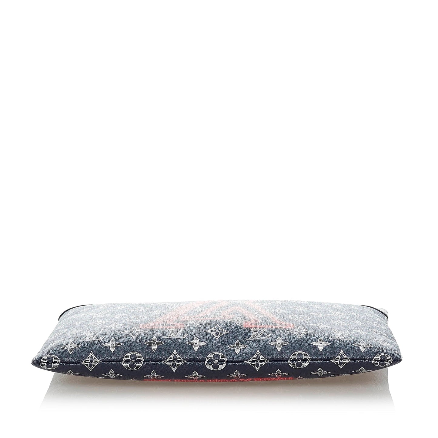 Louis Vuitton Pochette Apollo Blue Monogram Upside Down Canvas