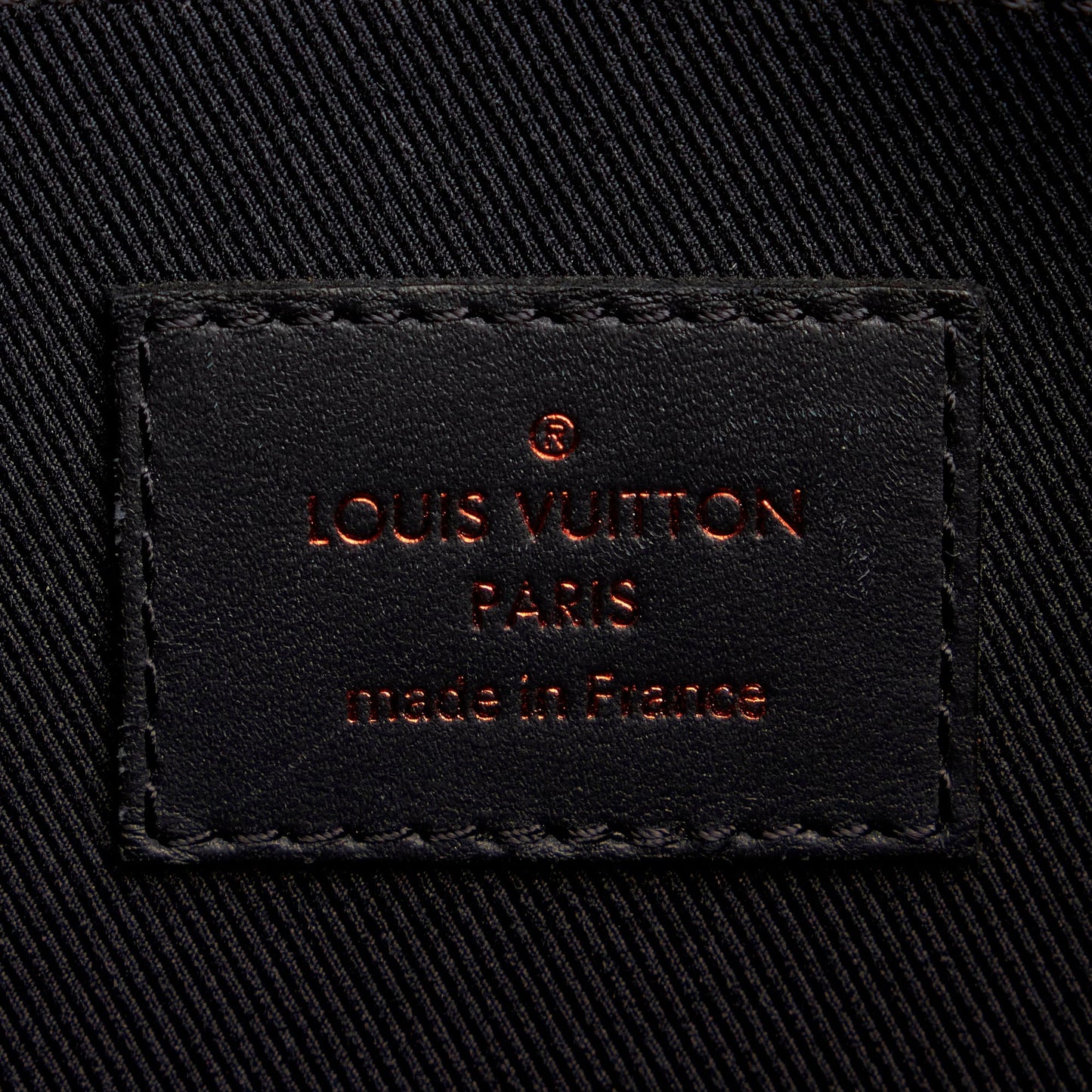 Louis Vuitton Pochette Apollo Blue Monogram Upside Down Canvas