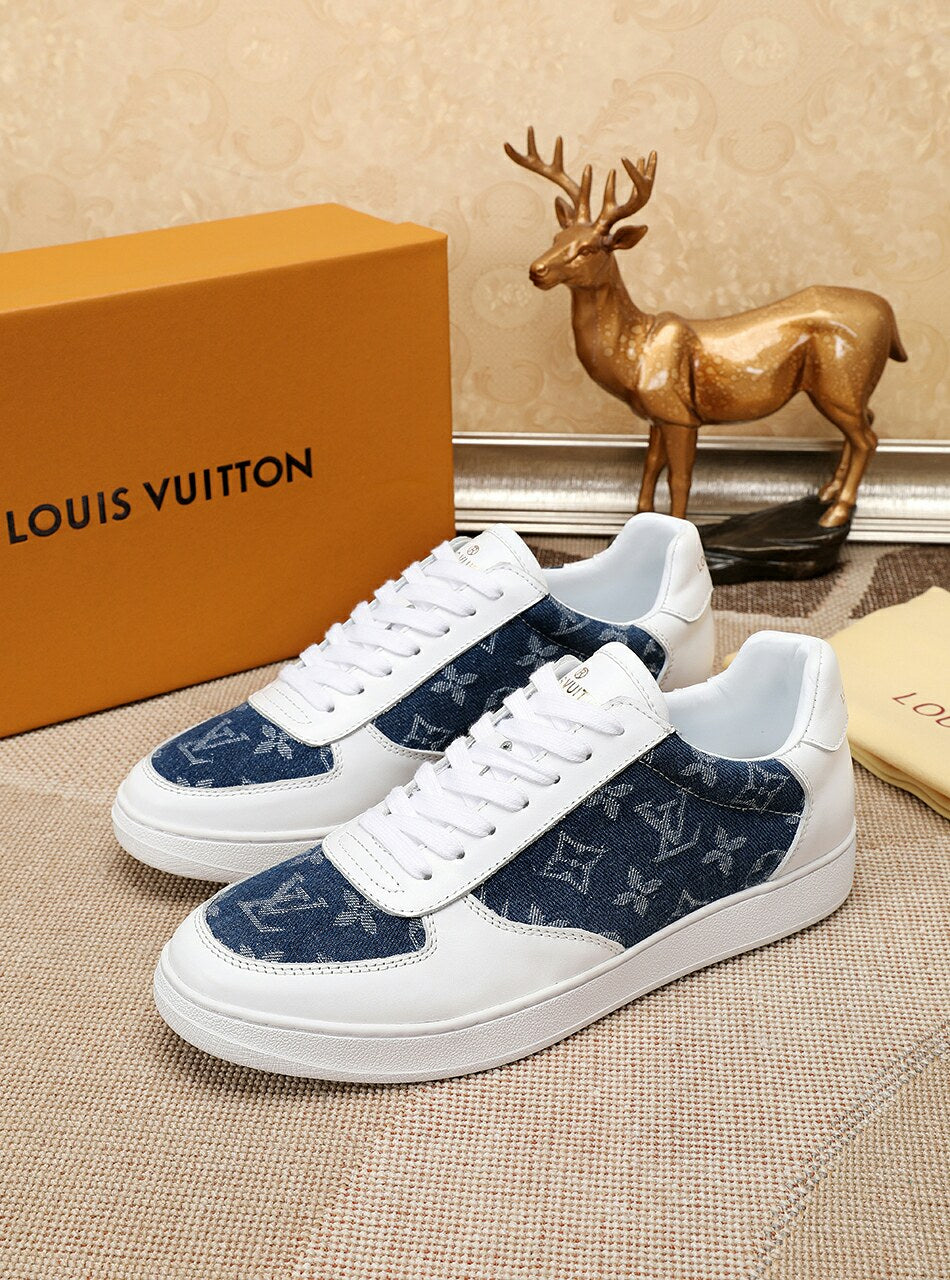 GLM - LUV GLMnogram Denim Blue Sneaker