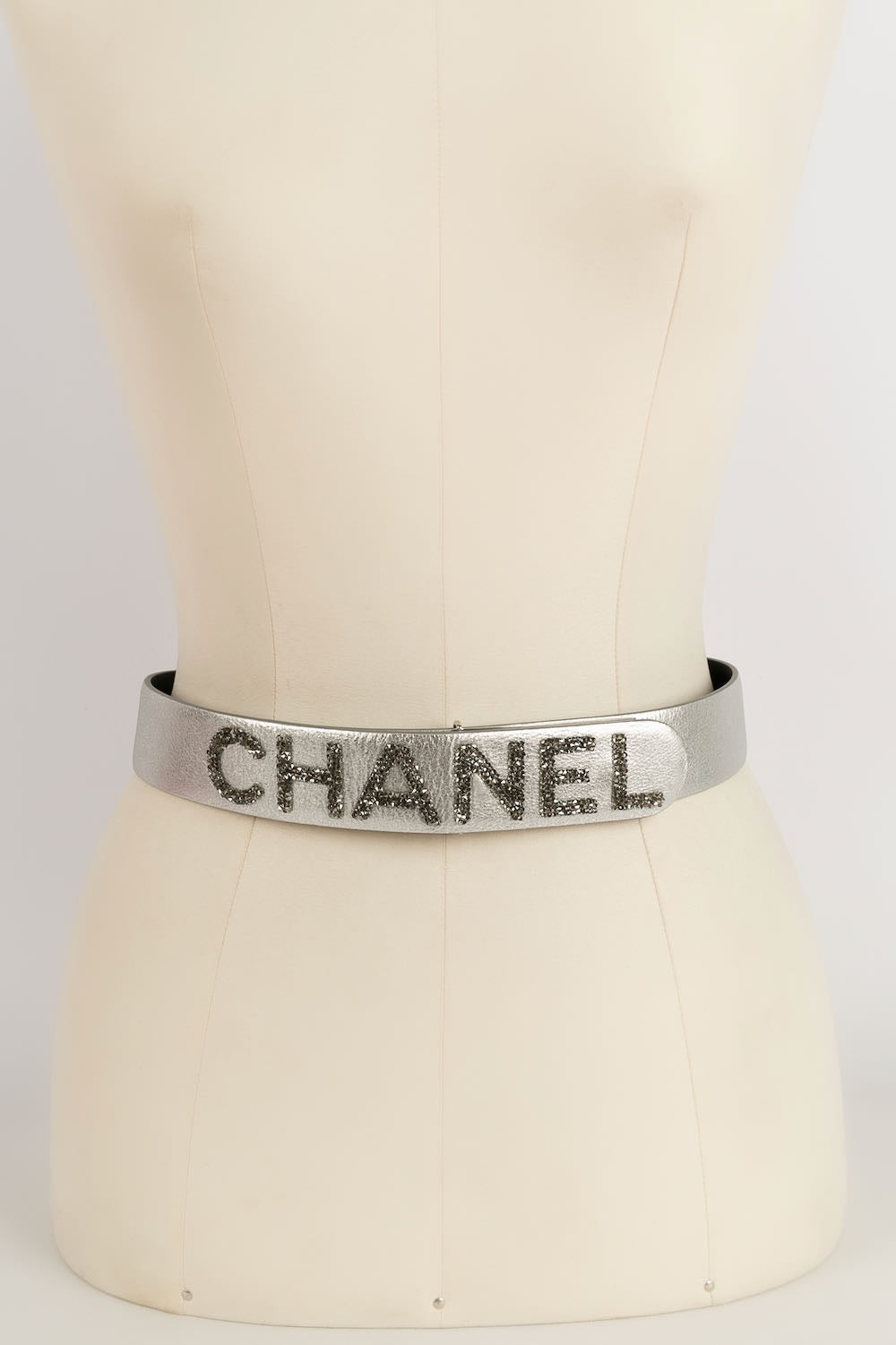 Ceinture argentÃ©e Chanel