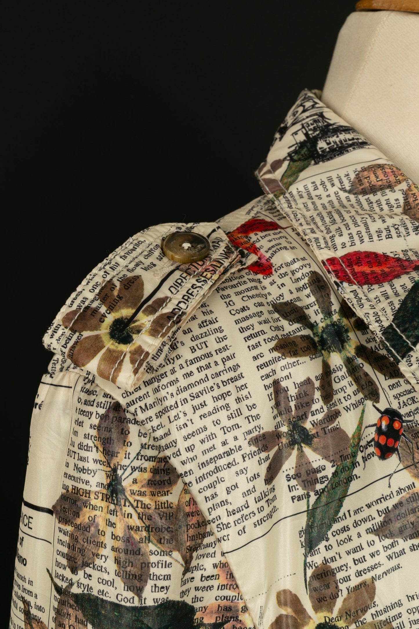 Manteau Trench John Galliano