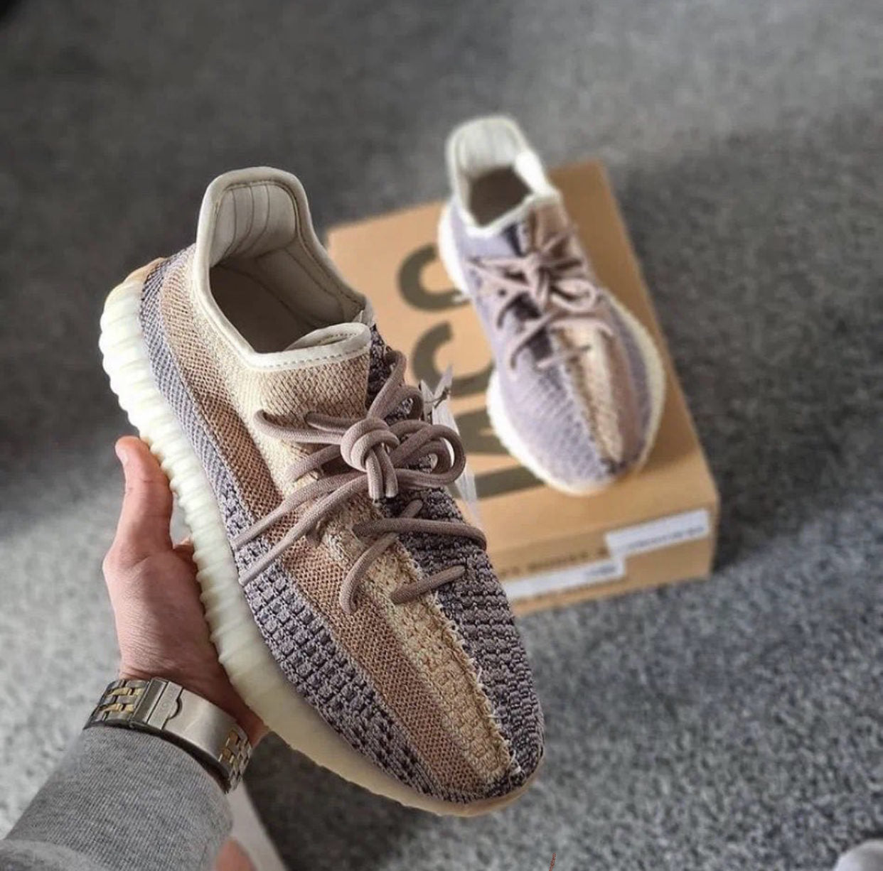 GLM - Yzy 350 V2 Grey Pearl Sneaker