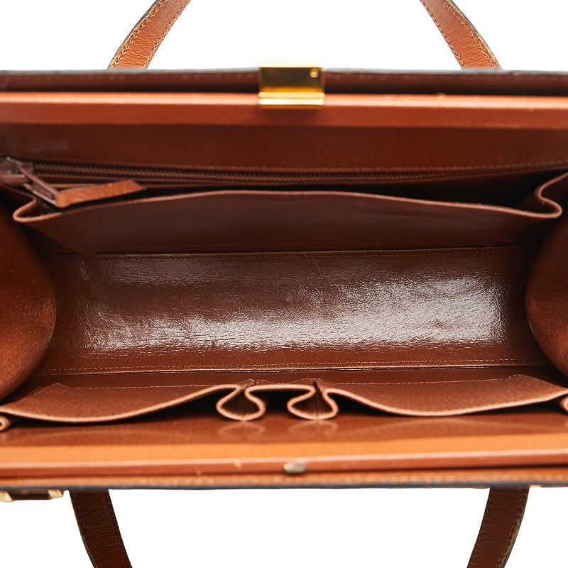 Louis Vuitton Monogram Bag Beauvoir Handbag 167 Brown PVC Leather  Louis Vuitton