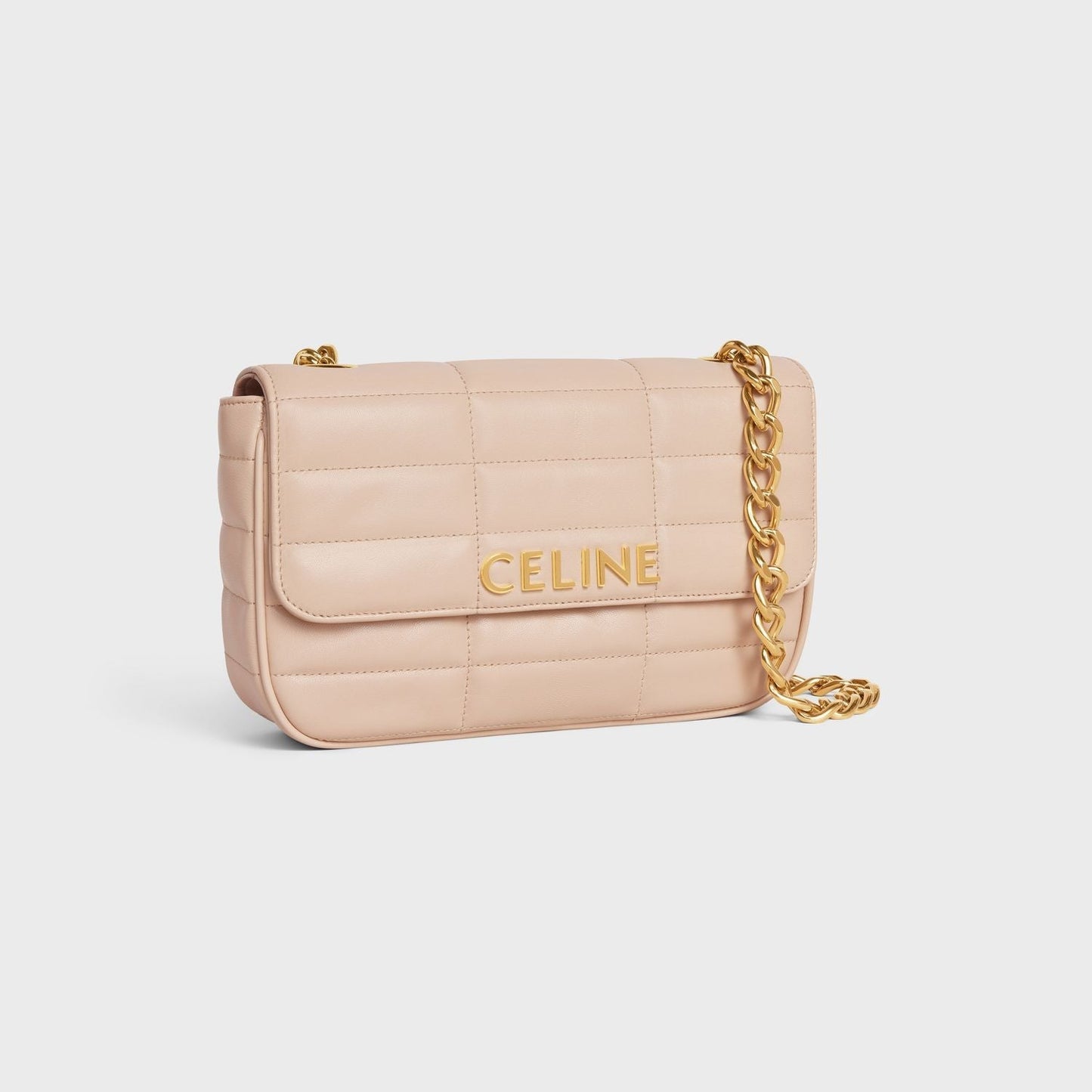 CELINE SHOULDER BAG MATELASSE MONOCHROME