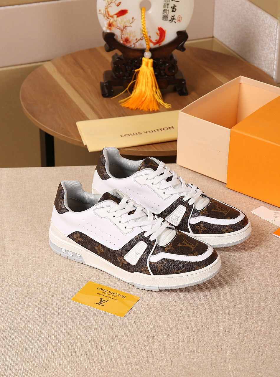 GLM - LUV Brown White Sneaker