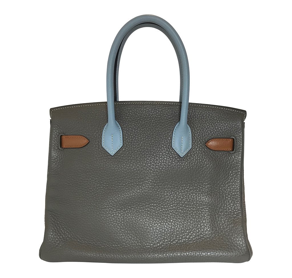 HermÃƒÆ’Ã‚Â¨s Birkin 30 Arlequin Bag PHW