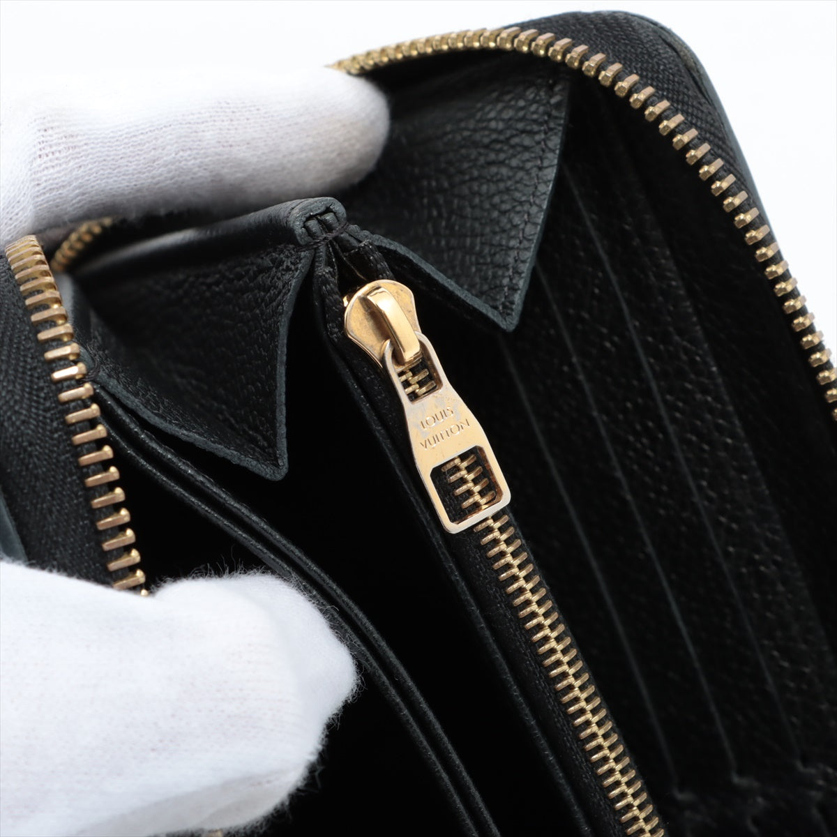 Louis Vuitton Monogram Empreinte Zippy Wallet
