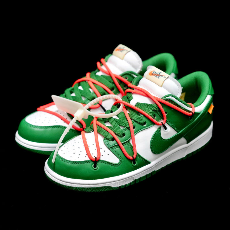 GLM - OW x Dunk Low White Green