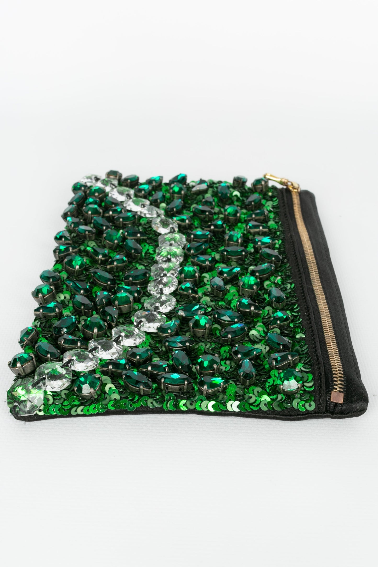 Pochette verte Lanvin