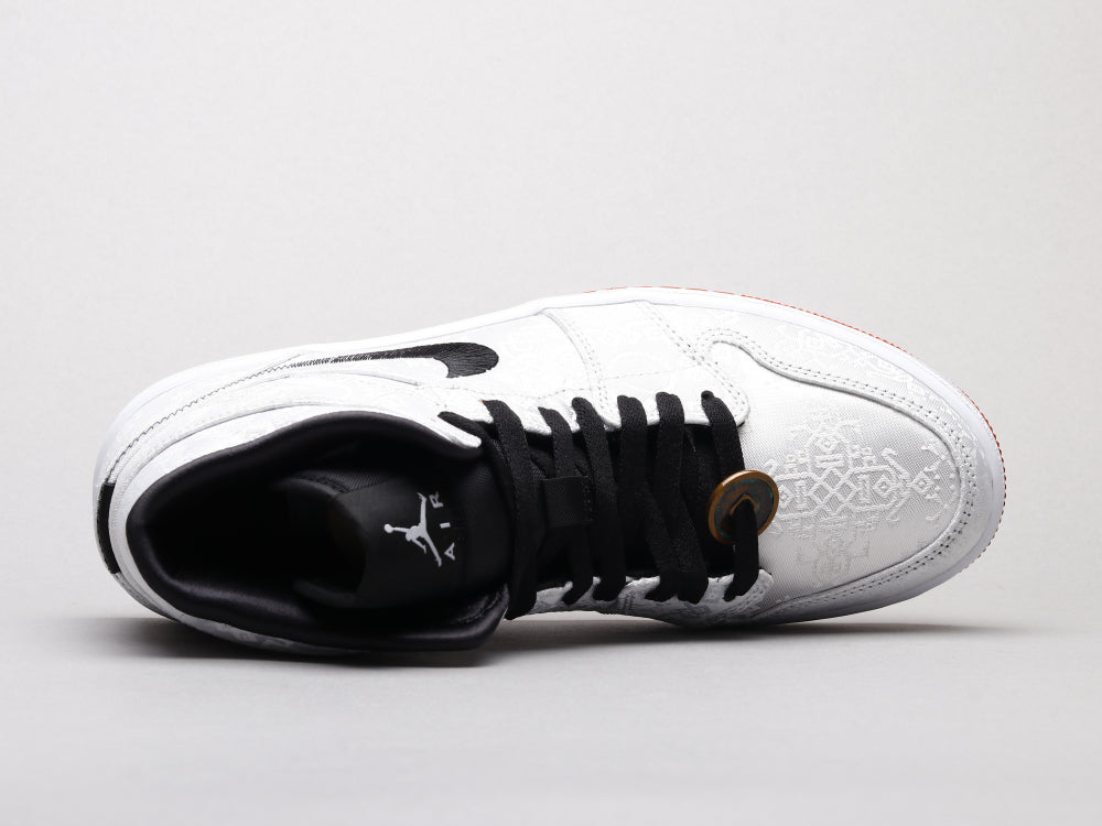 GLM - AJ1 Edison Chen White Silk