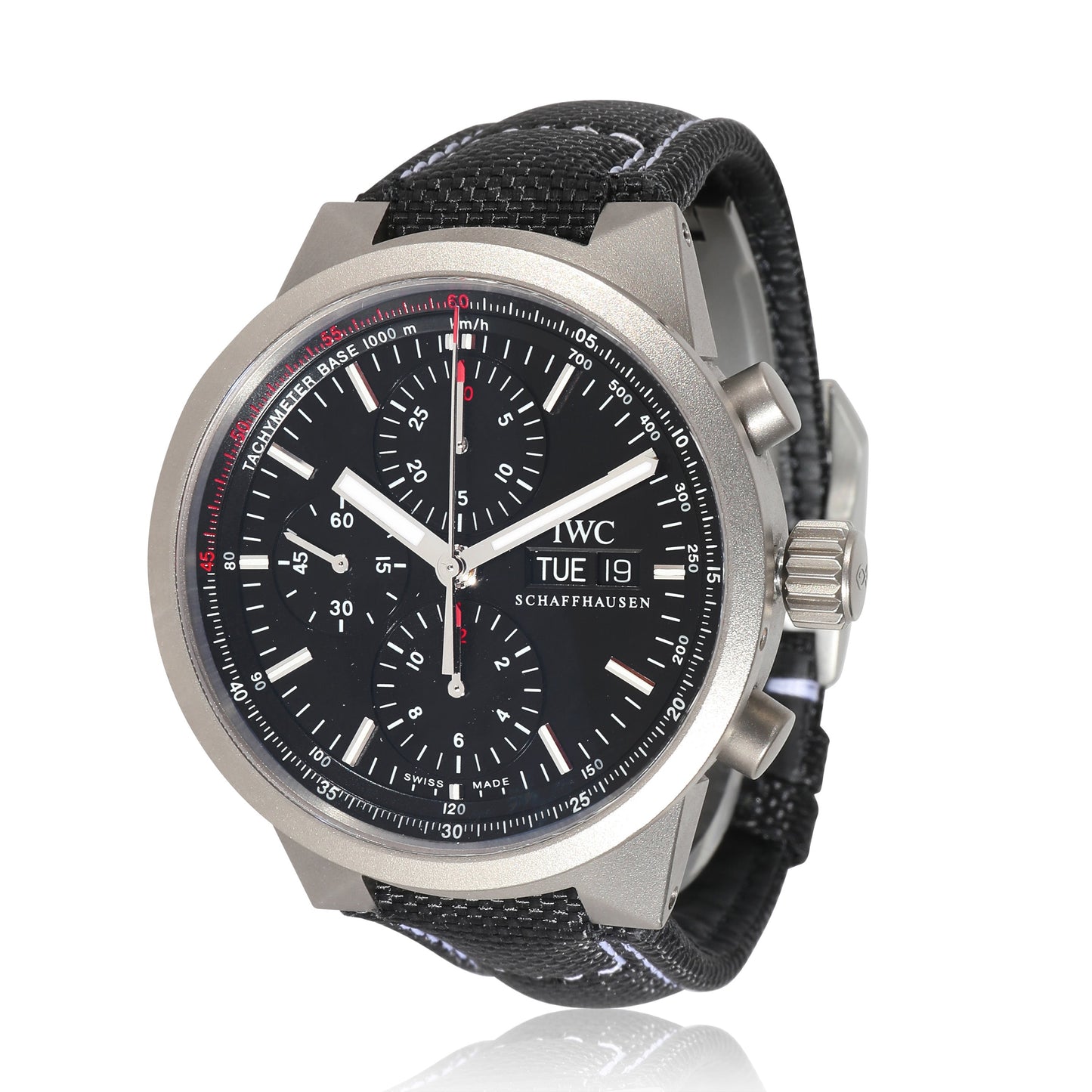 IWC GST Rattrapante IW371537 Men's Watch in Titanium