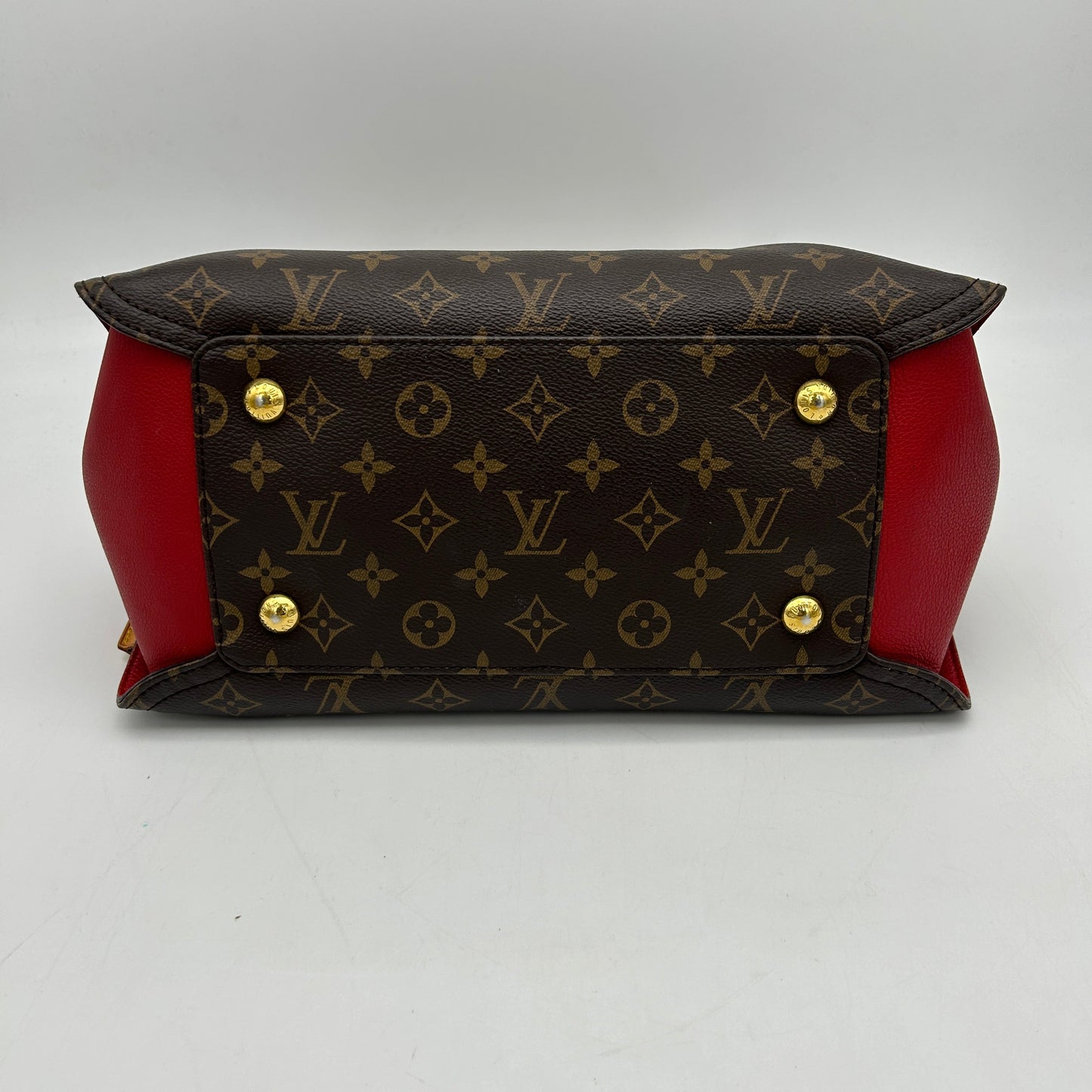 Louis Vuitton Gaia Brown Monogram Canvas Shoulder Bag
