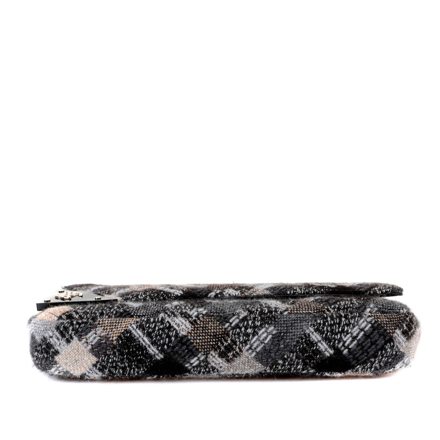 Chanel Tweed East  West Couture Flap