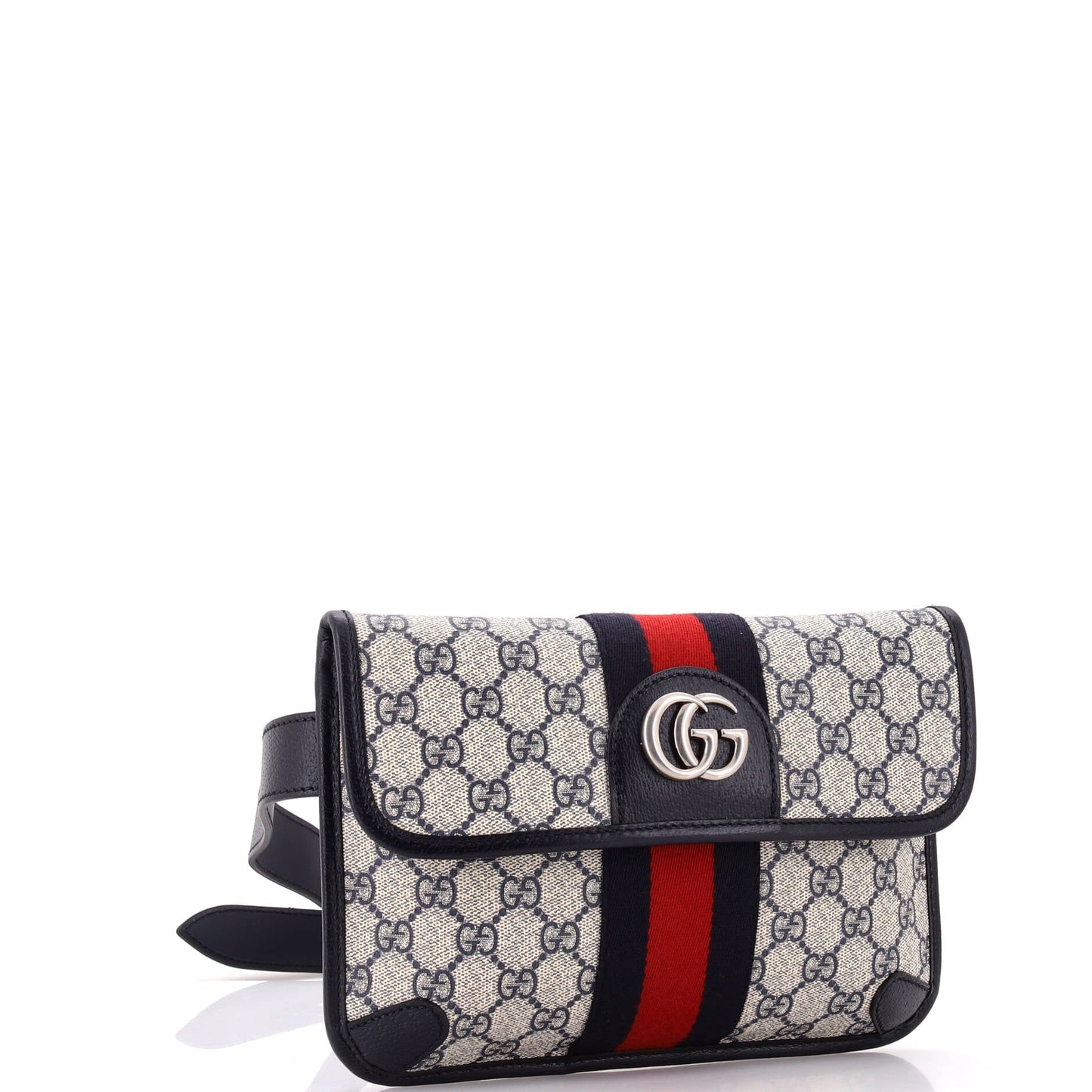 Ophidia Flap Belt Bag GG Coated Canvas