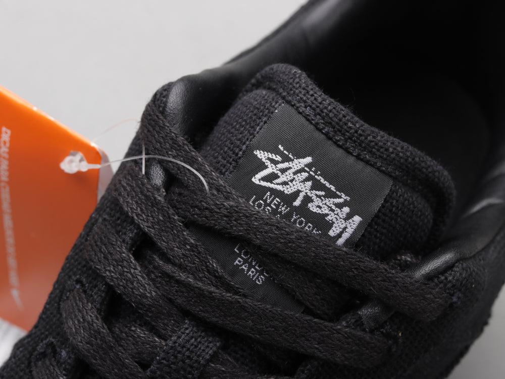 GLM - Stussy x AF1 Pure Black